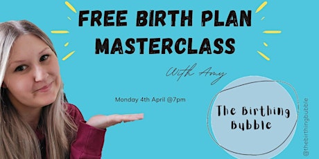 FREE Birth Plan Masterclass