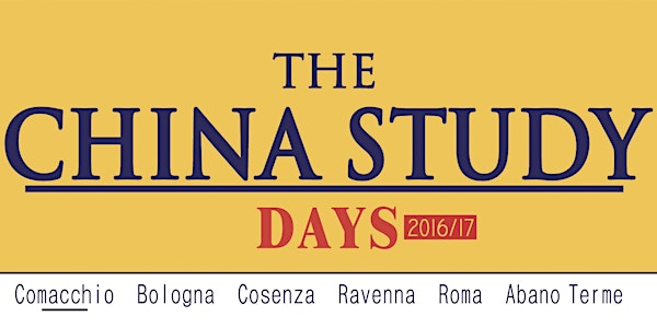 Be4eat e The China Study Days: Comacchio