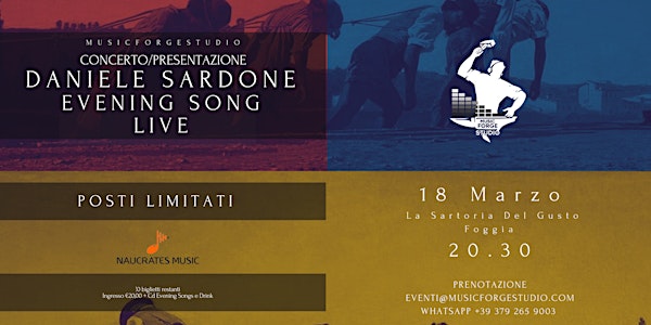 Daniele Sardone, Evening Songs Live