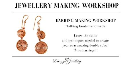 Jewellery Workshop: Wire Earring Making-Swirls tickets