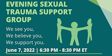 Online Evening Sexual Trauma Support Group tickets