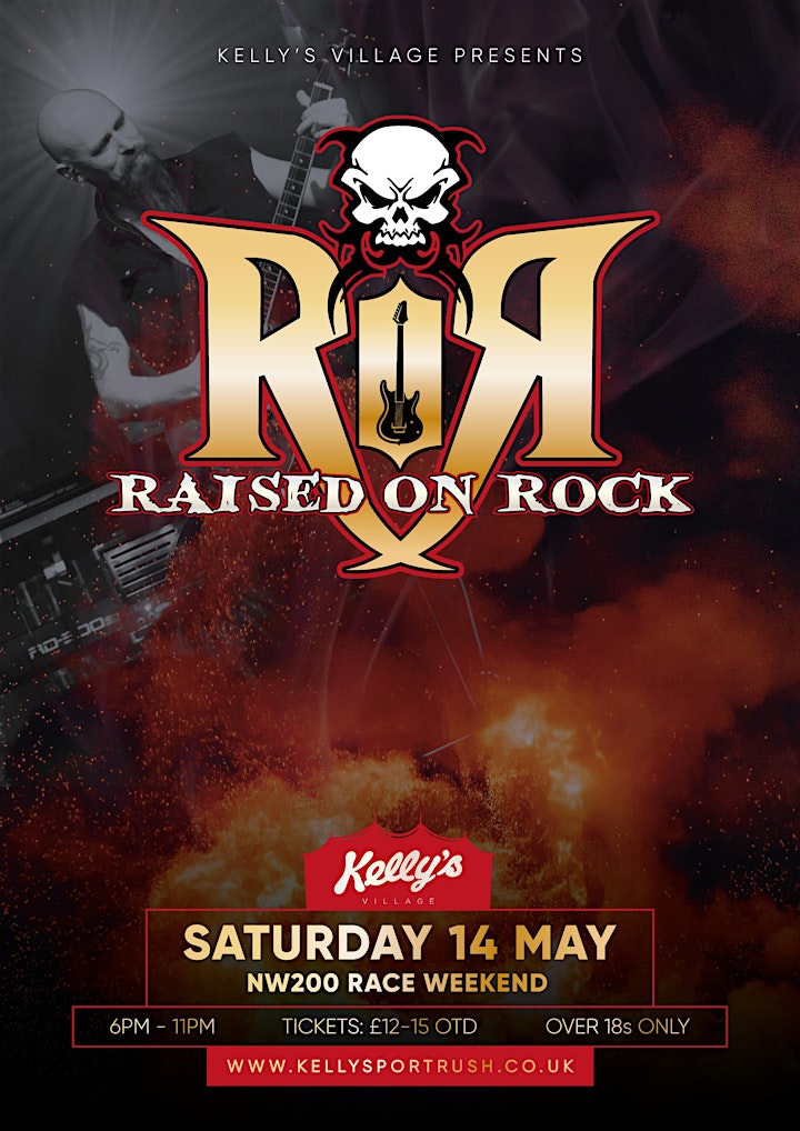 Raised On Rock live at Kellys Village - NW200 Exclusive plus Gavin Corey image