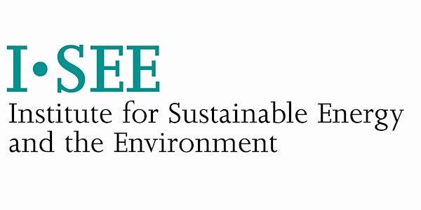 I-SEE Seminar 'Water in the UK – Innovation for the 21st Century' by Dr Dan...