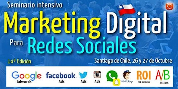 Seminario de Marketing Digital para Redes Sociales - Chile (octubre 2016)