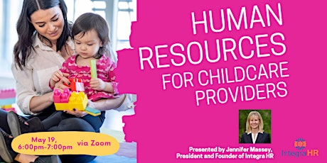 Human Resources for Child Care Businesses tickets