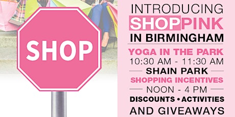 YOGA in the Park (SHOP Pink in Birmingham) - To Support The Pink Fund primary image