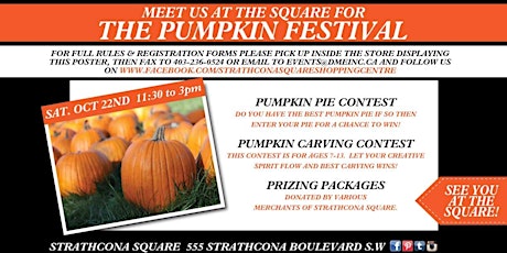Strathcona Square Pumpkin Festival primary image