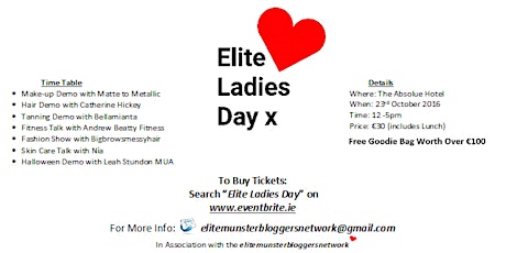 Elite Ladies Day primary image