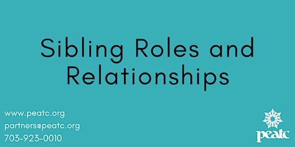 Sibling Roles and Relationships
