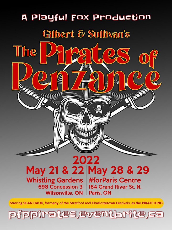 Playful Fox Productions presents "The Pirates of Penzance" image