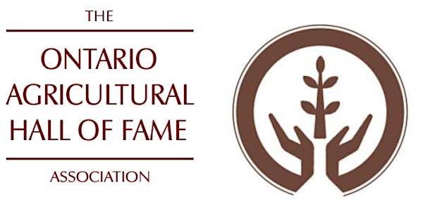 Ontario Agricultural Hall of Fame 2022 Induction Ceremony - Registration