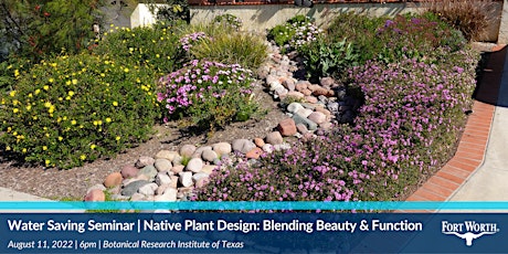 Native Plant Design: Blending Beauty and Function tickets