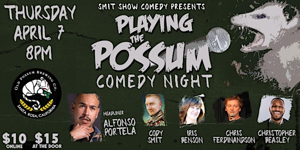 Playing the Possum Comedy Night