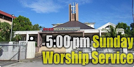 5:00 pm SUNDAY WORSHIP SERVICE primary image