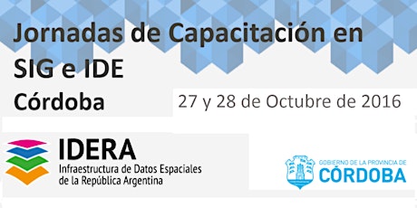 Imagen principal de Jornadas de Capacitación en SIG e IDE. Córdoba