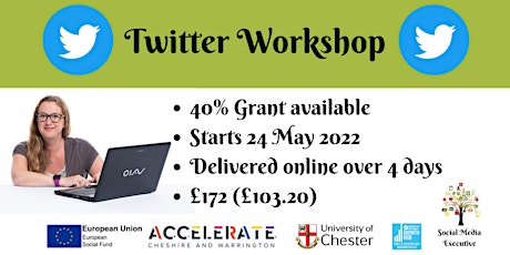 Online Twitter workshop for businesses tickets