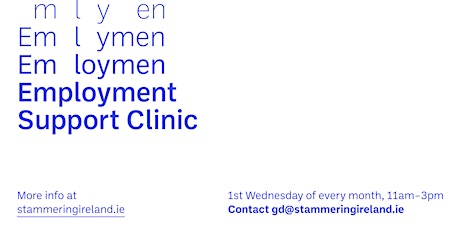 Employment Support Clinic tickets