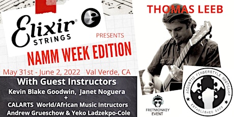 Elixir® Strings Presents Thomas Leeb's Acoustic Fingerstyle Bootcamp (LA) tickets