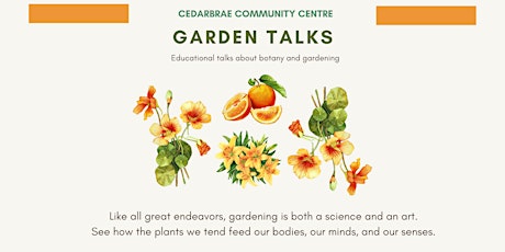 CCLA Garden Club Talk:  Weeding tickets
