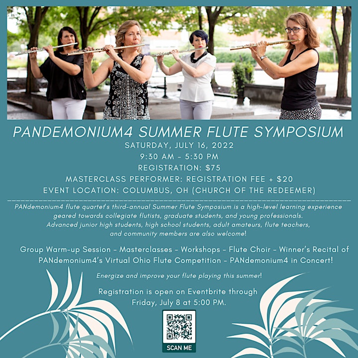PANdemonium4 Summer Flute Symposium 2022 image