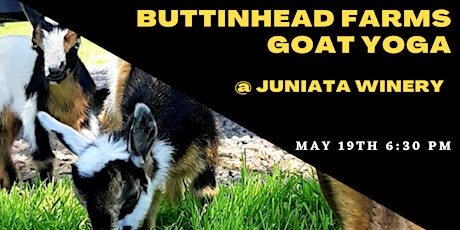 Goat Yoga at Juniata Winery tickets