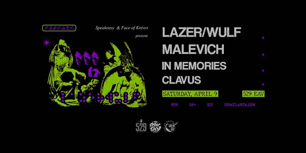 Lazer/Wulf, Malevich, In Memories, Clavus at 529