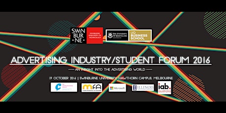 Advertising Industry/student Forum 2016 primary image