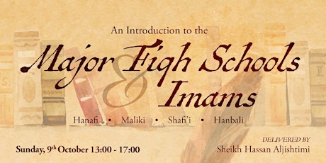 An Introduction to the Major Fiqh Schools and Imams primary image