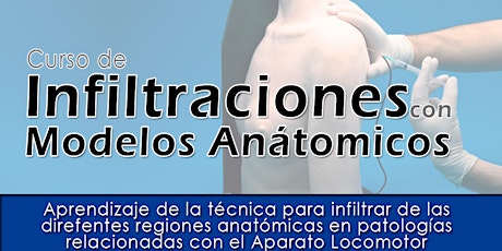 Imagen principal de Curso de Infiltraciones con Modelos Anatómicos