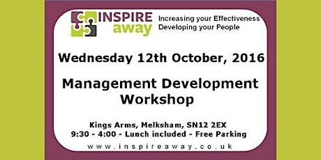 Inspire Away Management Workshop primary image