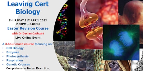 Easter Revision Course for Leaving Cert Biology 2022
