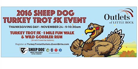 Turkey Trot 5K at the Outlets of Little Rock primary image