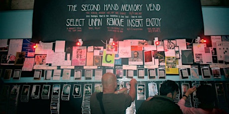 The Second Hand Memory Vend - Interactive print sale and exhibition - CLOSING PARTY primary image