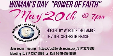 Women's Day Power of Faith tickets