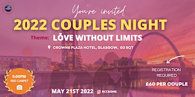 COUPLES NIGHT DINNER 2022 | LOVE WITHOUT LIMITS