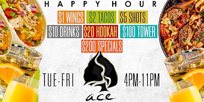 Happy Hour - Tuesday, Wednesday, Thursday, Friday @ Ace Atlanta primary image