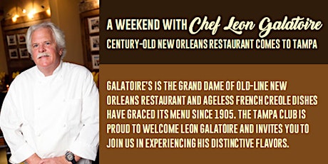 New Orleans Jazz & Champagne Brunch with Guest Chef Leon Galatoire primary image