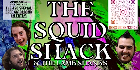 Imagen principal de THE SQUID SHACK + THE COFFINS + SEEDY REED