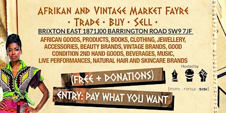 GBANJO GBANJO **HOLIDAY VIBES**  Afrikan & Vintage Market Fayre primary image