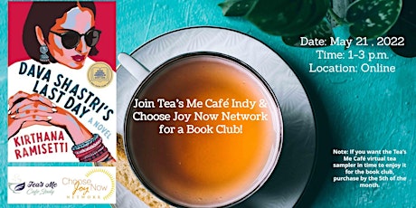 Tea Time: Book Club: Dava Shastri's Last Day by Kirthana Ramisetti tickets