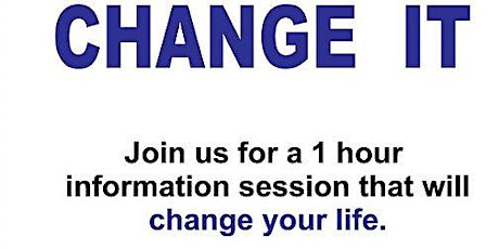 CHANGE IT INFO SESSION primary image