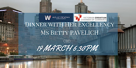 AUS Croatian Women in Leadership Dinner with Her Excellency Betty Pavelich primary image