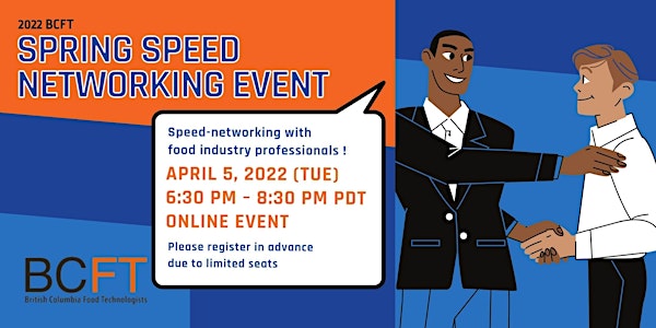 2022 BCFT Spring Speed Networking Event