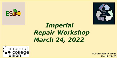 Imperial Repair & Upcycling Workshop primary image