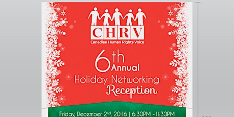 CHRV: 6th Annual Holiday Networking Reception primary image