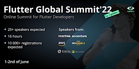 Flutter Global Summit'22 entradas