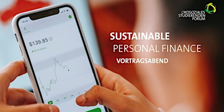 Hauptbild für Vortragsabend Sustainable Personal Finance