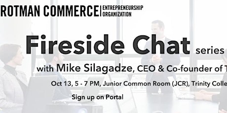 RCEO Presents.. Fireside Chat with Mike Silagadze, CEO & Co-founder of Top Hat primary image