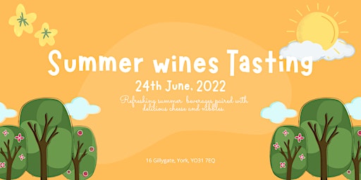 Summer Wines Pairing event