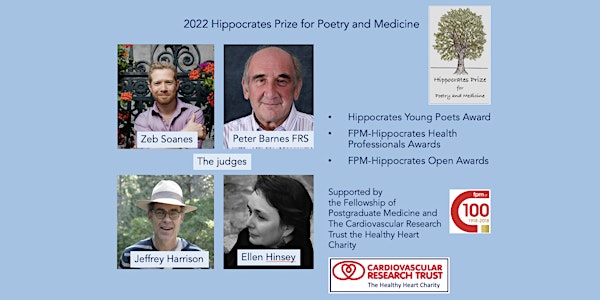 2022 Hippocrates Poetry and Medicine Prize Readings and Awards.